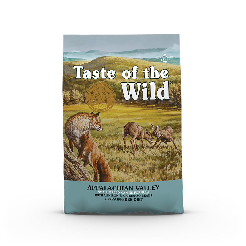 טייסט אוף דה ווילד לגזעים קטנים – בשר אייל וחומוס Appalachian Valley package photo
